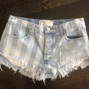 A&F Stars & Stripes Short